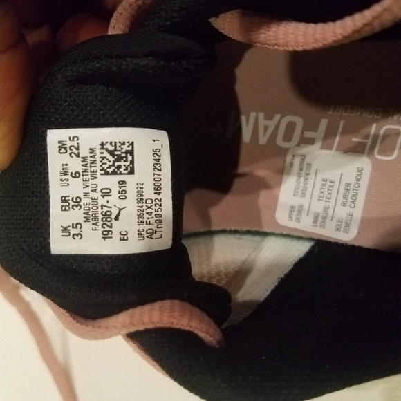 PUMA FLYER RUNNER KNIT COLORBLOCK SHOES Pink SZ 6 - Picture 10 of 10